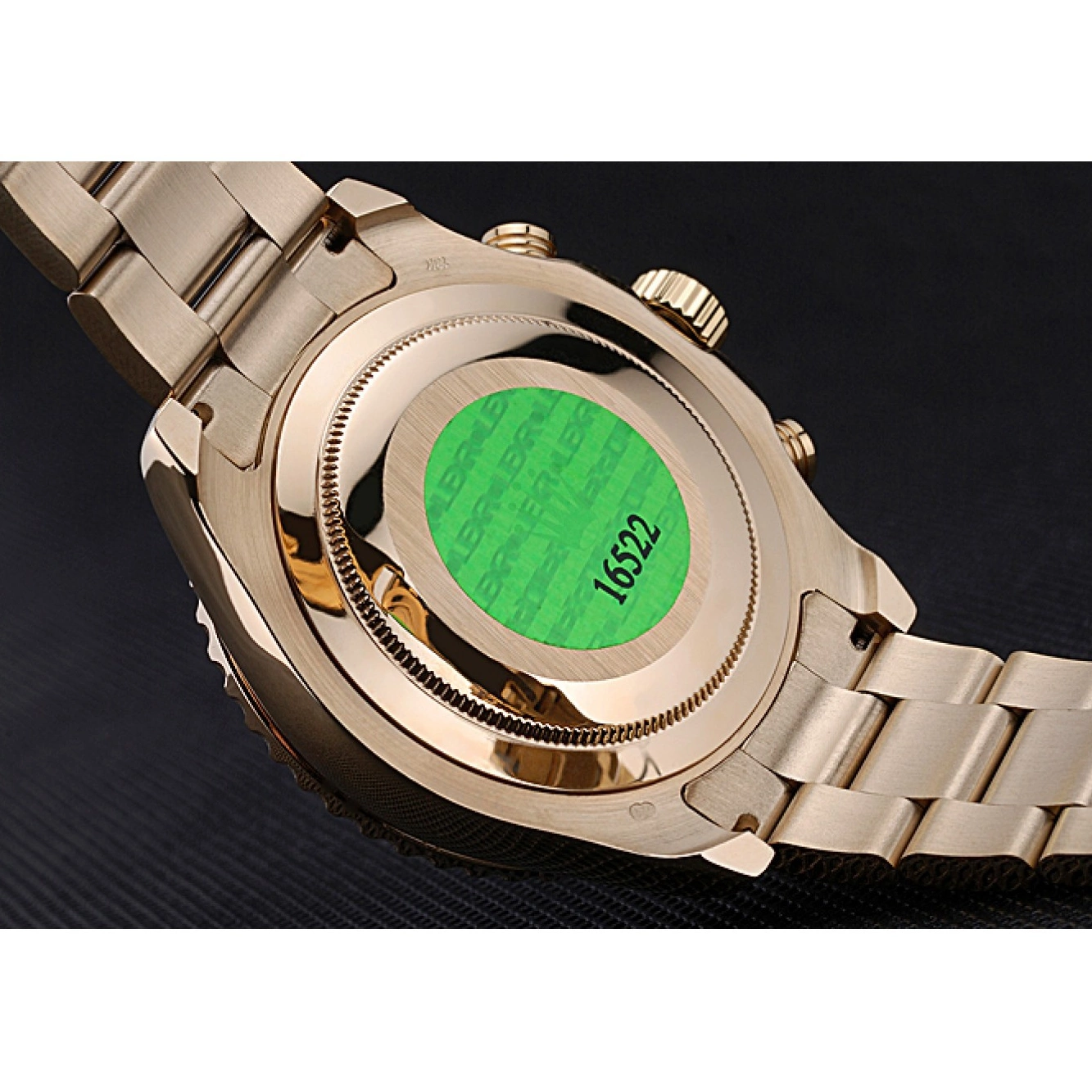 AAA replica watch Bezel Yachtmaster Dial Rolex II 622271 Gold White Blue Bracelet 0731